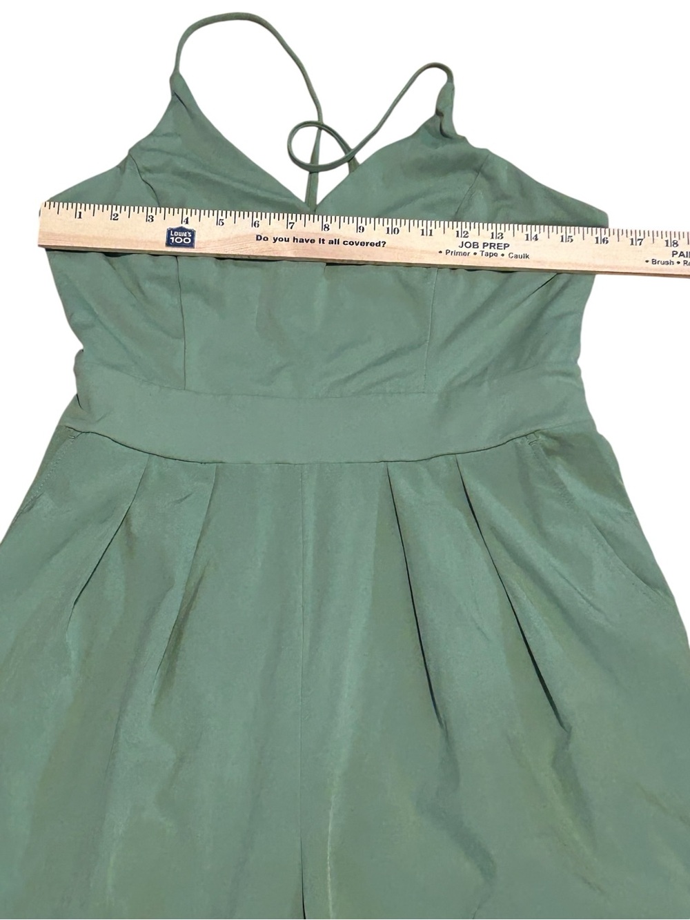 Halara Breezeful Jumpsuit Backless Pockets Wide Leg Sz Medium Resort Quick Dry - Picture 9 of 9
